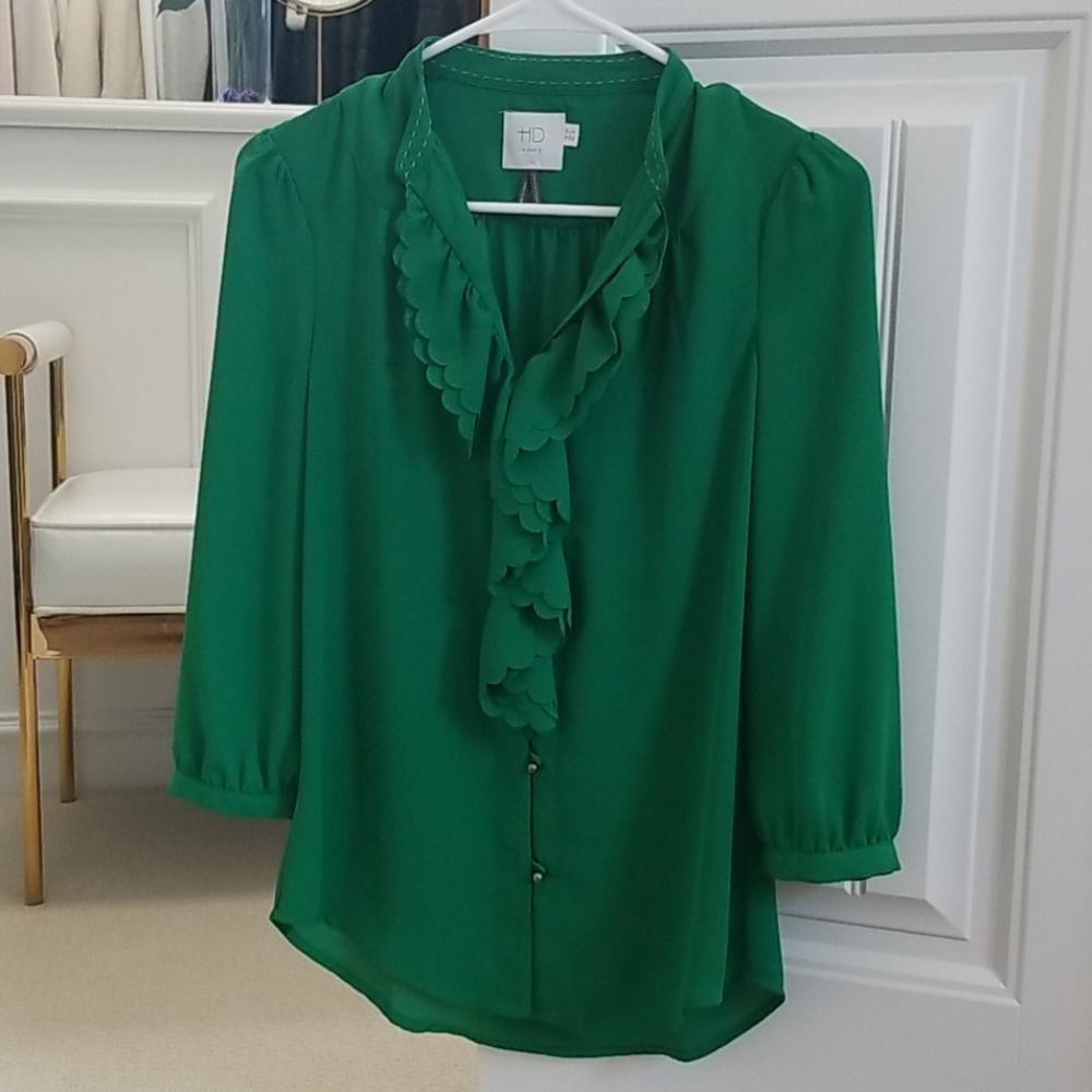 Anthropologie blouse 0